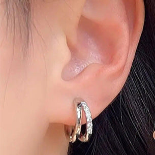 Double Z Ring Earrings