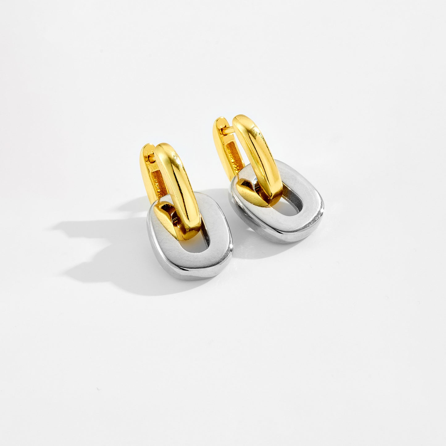 Two In One Buckle Hoops