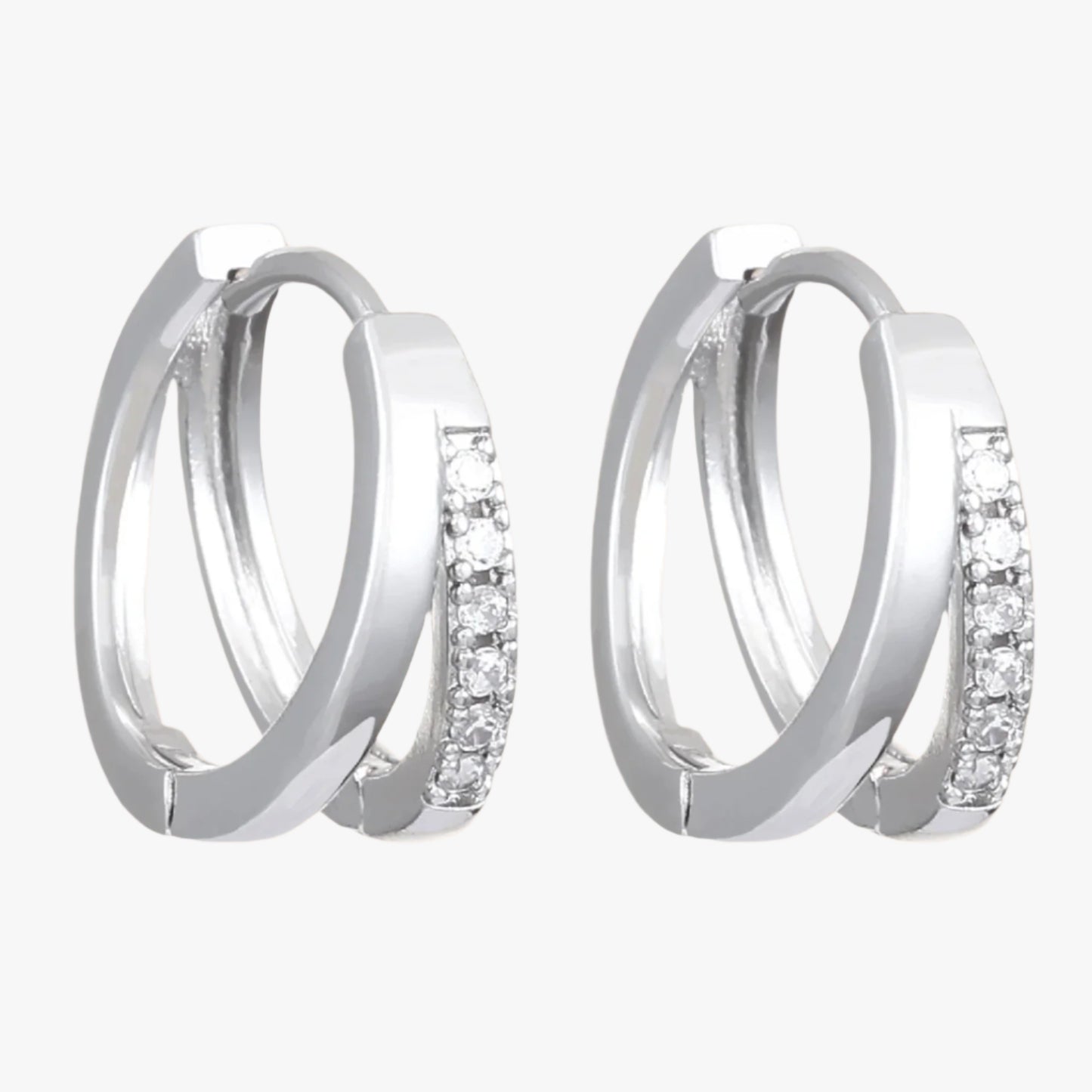 Double Z Ring Earrings