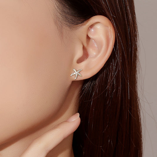 Starfish Stud Earrings
