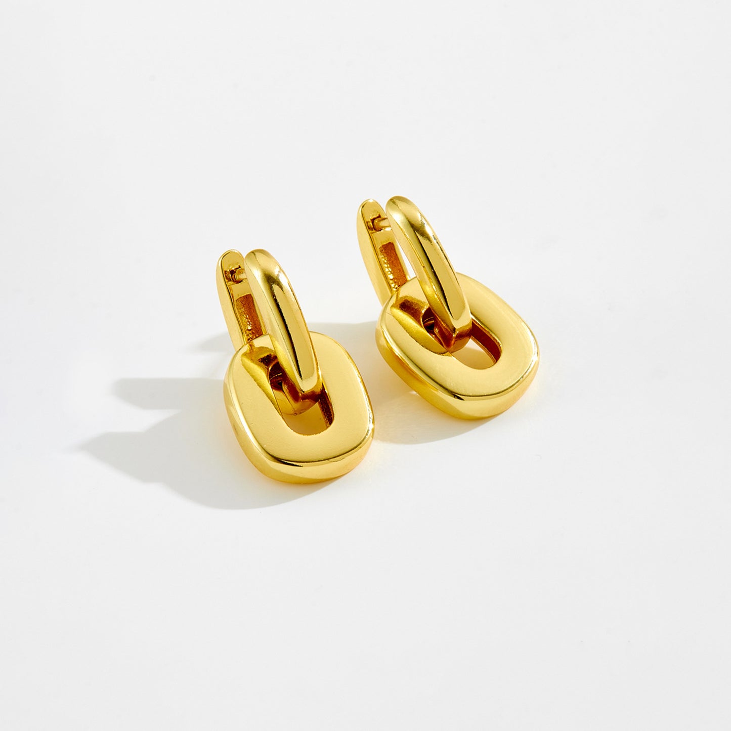 Two In One Buckle Hoops